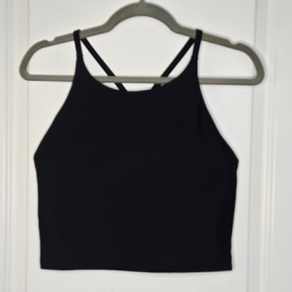 Old Navy Active Powersoft Crop Tank - L Black
